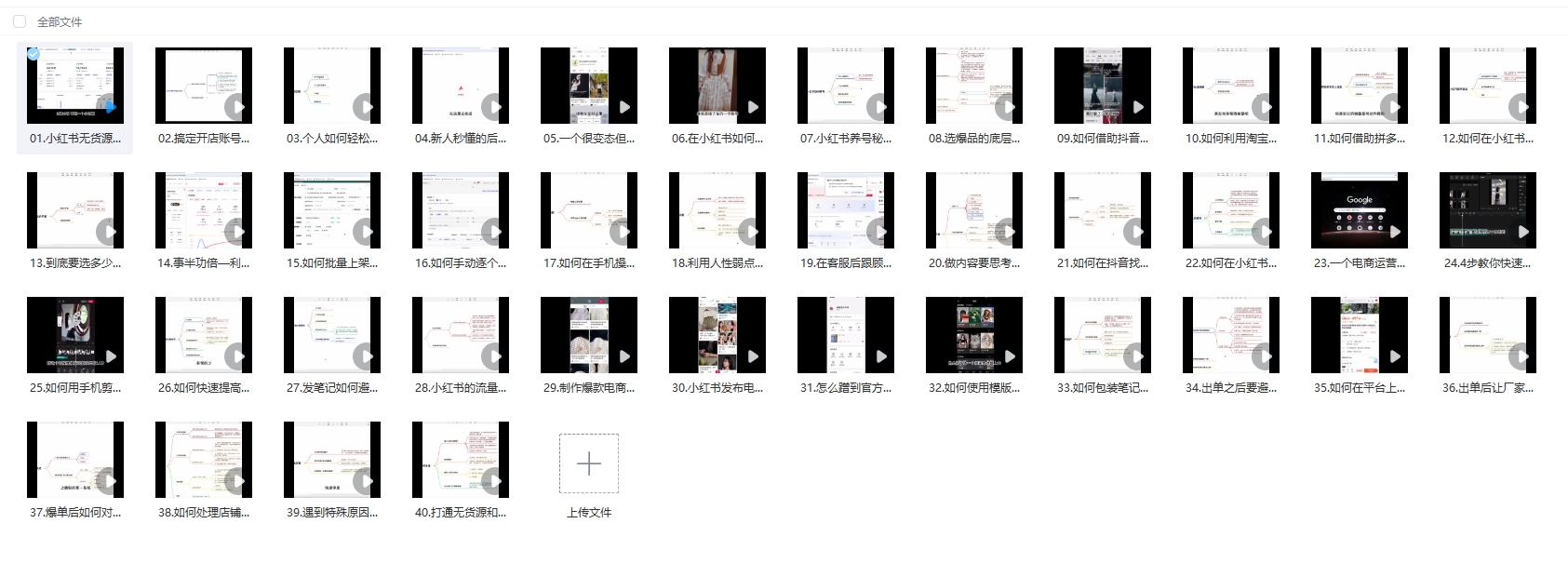 图片[1]-【2024.10.04】小红书电商项目训练营：从选品到出单 全套项目课程+实操经历复盘-L哥创业分享网