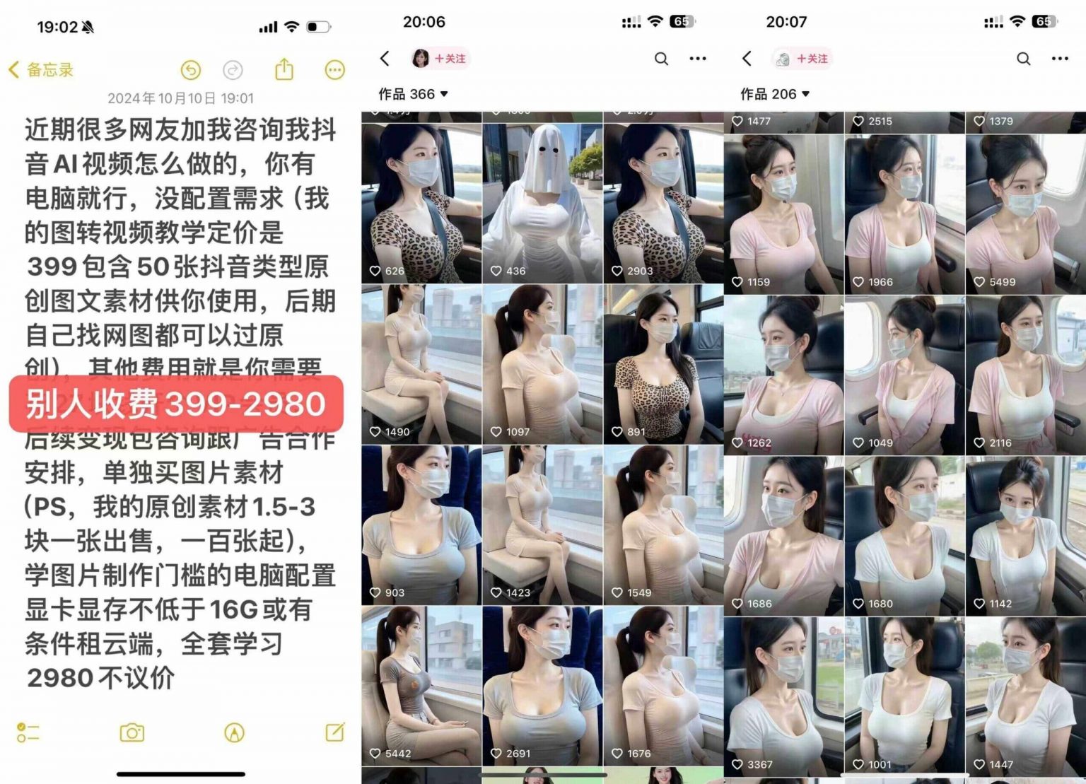 图片[2]-【2024.11.11】云天AI美女号5.0，爆火高点赞颜值涨粉赛道-L哥创业分享网