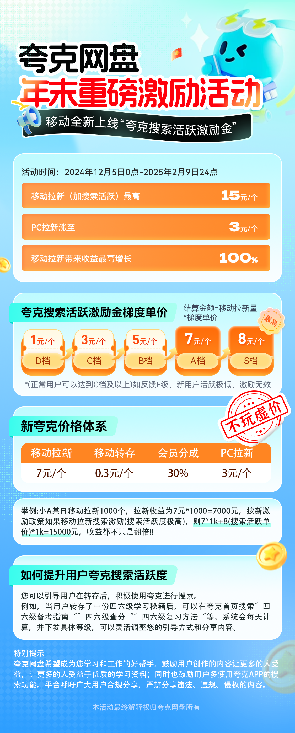 图片[1]-【2024.12.21】夸克网盘年末激励，附夸克收益提升技巧，做拉新的都看看！-L哥创业分享网