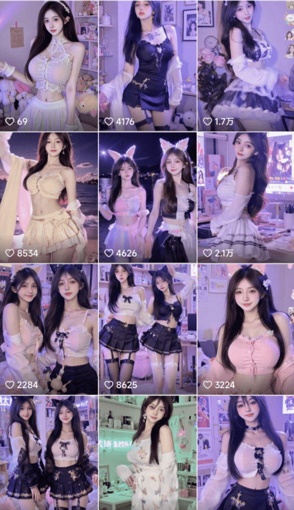 图片[4]-【2025.1.15】6分钟1条AI颜值美女热舞视频，4条视频涨粉1000+保姆级分享-L哥创业分享网