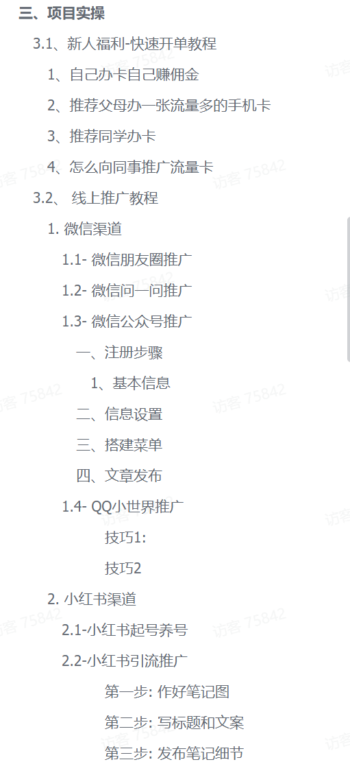 图片[3]-【精选】流量卡掘金SOP小白实操落地教程-L哥创业分享网