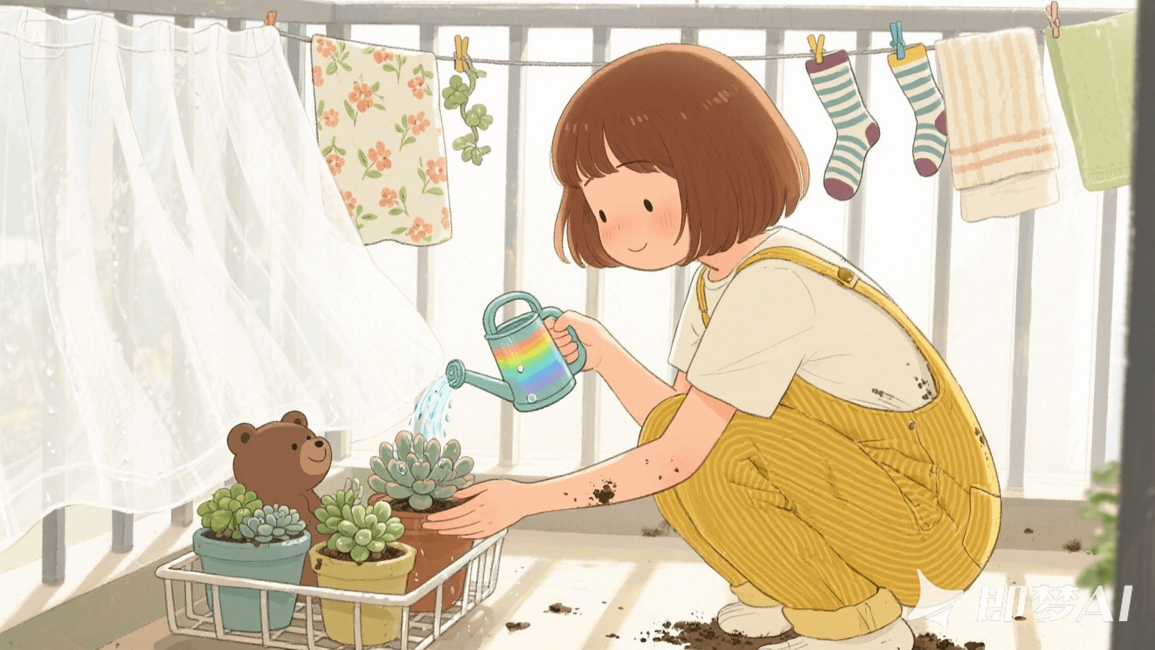 图片[7]-【2025.4.28】治愈系独居女孩小短片，即梦3.0测评-L哥创业分享网