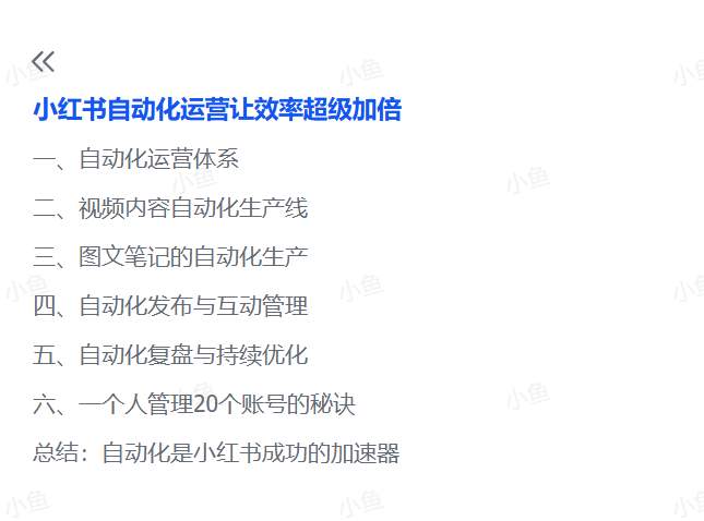 图片[1]-【2025.6.13】小红书自动化运营让效率超级加倍-L哥创业分享网