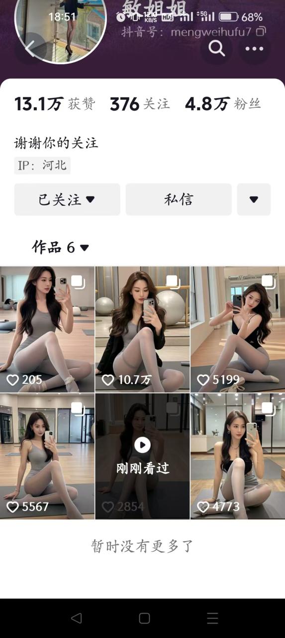 图片[1]-【2024.9.30】收费399的AI生图玩法，6条作品涨五万粉丝-L哥创业分享网